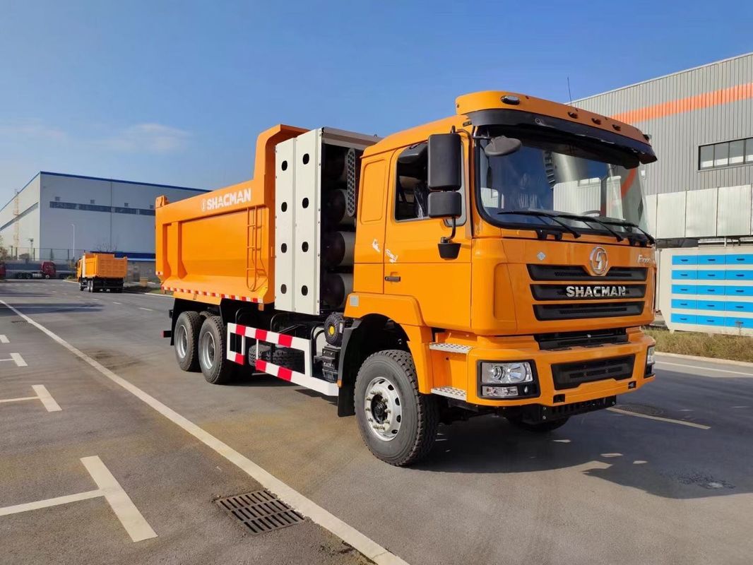 SHACMAN F3000 6x4 CNG Dump Truck 10JSD180 QH50 Spline Getriebe 340 PS/430 PS 12.00R20 Reifen