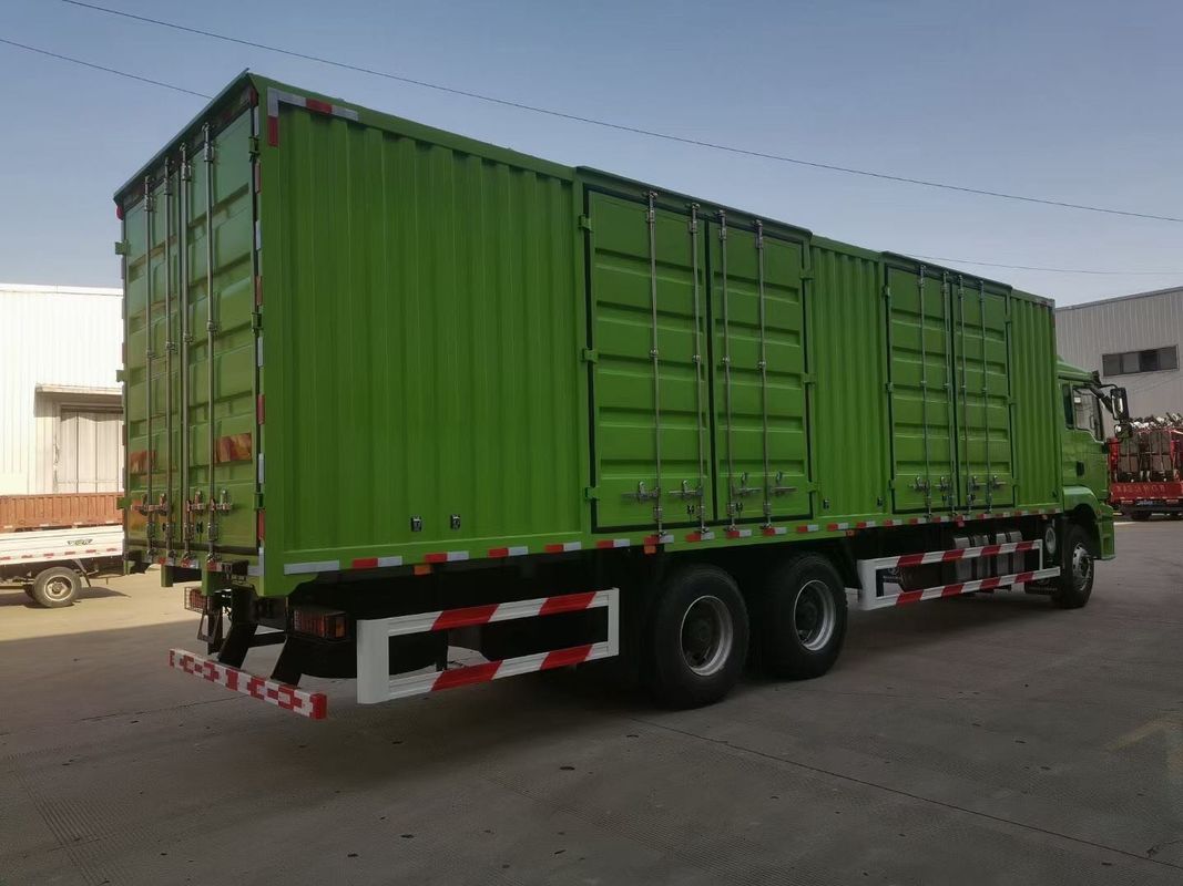 Grüner 6x4 Lieferwagen SHACMAN H3000 Großer Lieferwagen 340 PS zur Lieferung