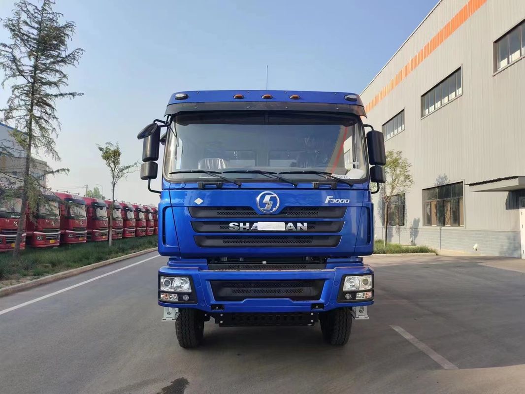SHACMAN CNG Dump Truck F3000 6x4 380 EuroV Blau