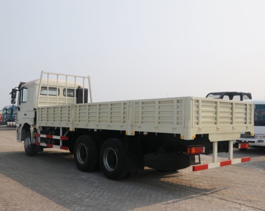 SHACMAN F3000 Lkw 6x4 340 PS Euro II Weiß 10 Rad Lkw
