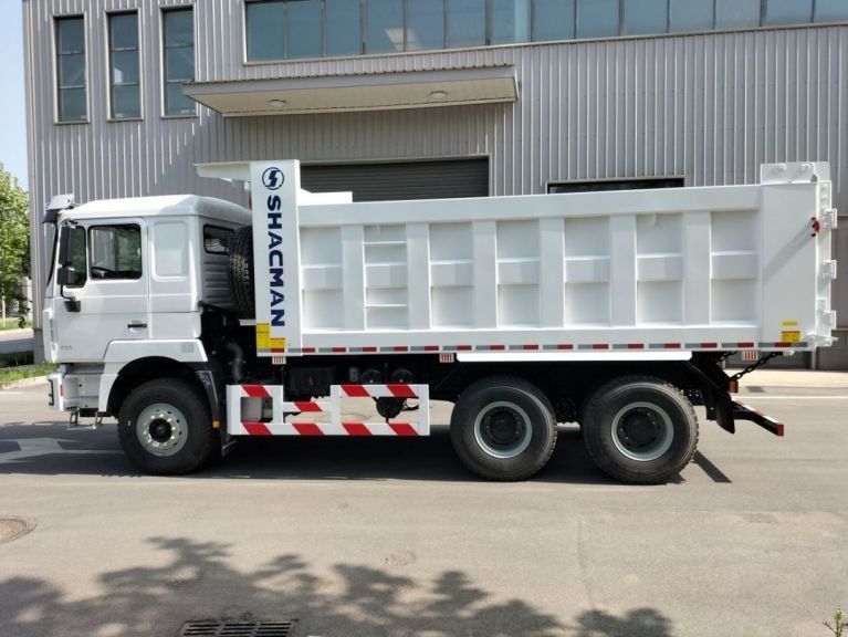 SHACMAN F3000 Dump Truck 6x4 430 Euro II Kipper Weiß 10 Reifen Tipper mit 5200