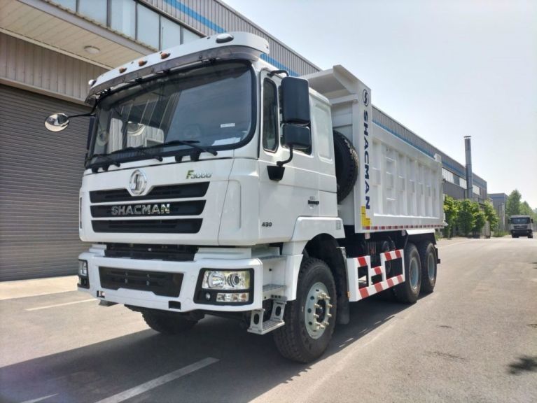 SHACMAN F3000 Dump Truck 6x4 430 Euro II Kipper Weiß 10 Reifen Tipper mit 5200