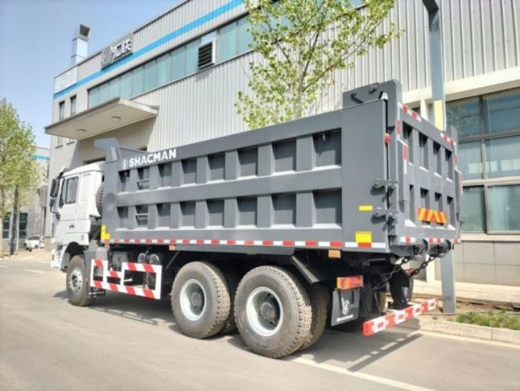 Grau Neues Schwerlastfahrzeug SHACMAN F3000 6x4 420 Euro II 10 Räder Kipper
