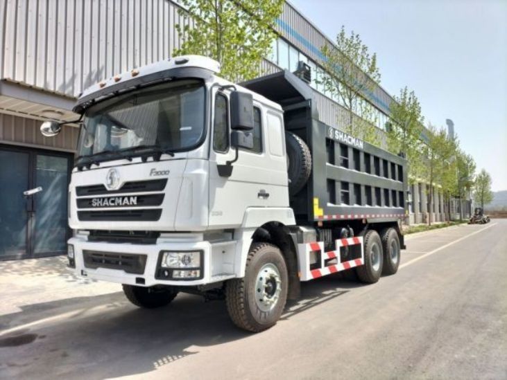 Grau Neues Schwerlastfahrzeug SHACMAN F3000 6x4 420 Euro II 10 Räder Kipper