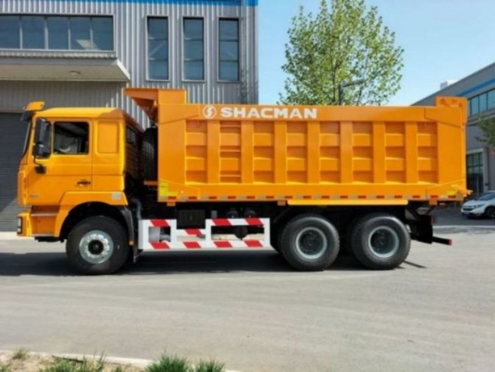 Neuer schwerer SHACMAN F3000 Tipper Dump Truck 6x4 380 EuroII Gelb 10 Räder