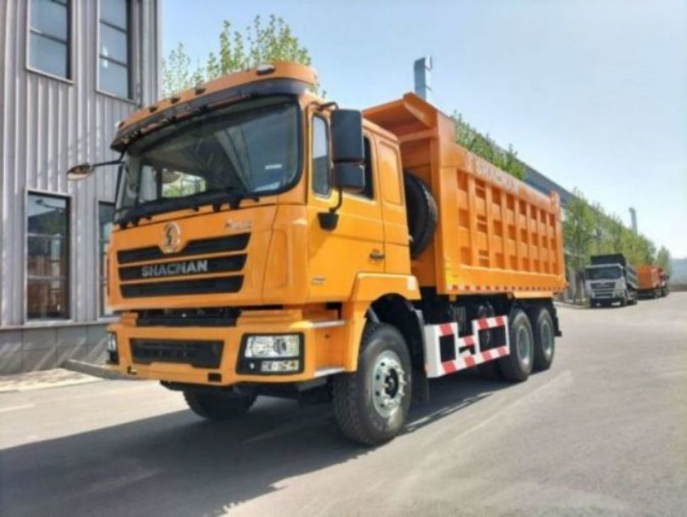 Neuer schwerer SHACMAN F3000 Tipper Dump Truck 6x4 380 EuroII Gelb 10 Räder