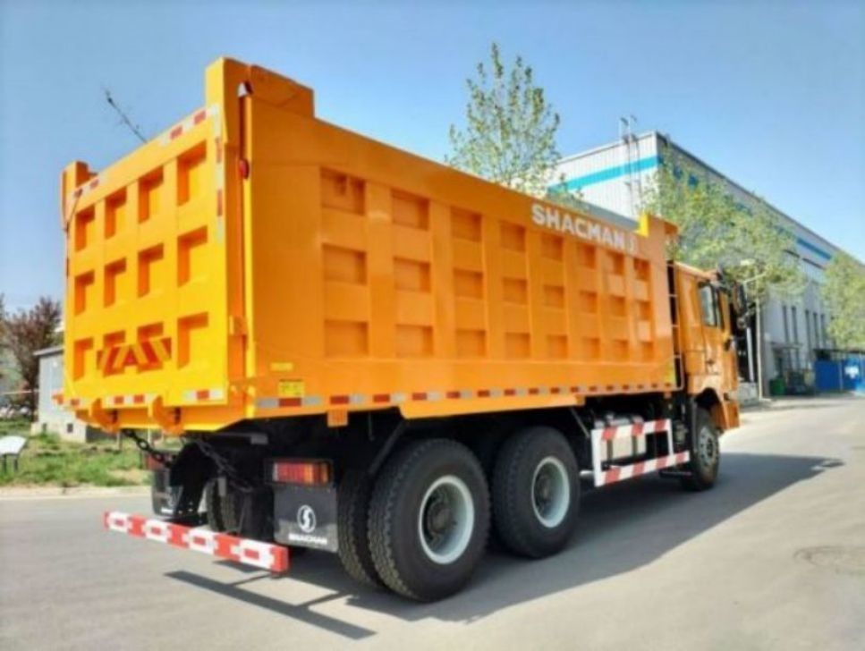 10 Räder SHACMAN F3000 Tipper Truck 6x4 375 EuroV Gelb mit 24 Monaten Garantie