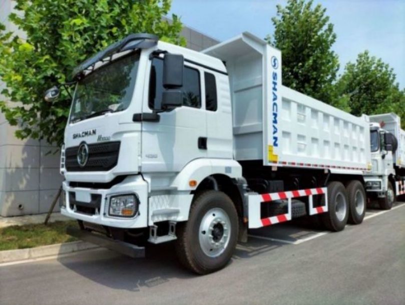 SHACMAN F3000 Dump Truck 6x4 WEICHAI Motor 420 PS Euro II Weiß Tipper mit 10 Reifen