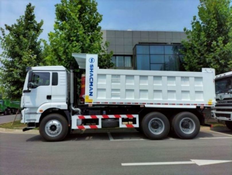 SHACMAN F3000 Dump Truck 6x4 WEICHAI Motor 420 PS Euro II Weiß Tipper mit 10 Reifen