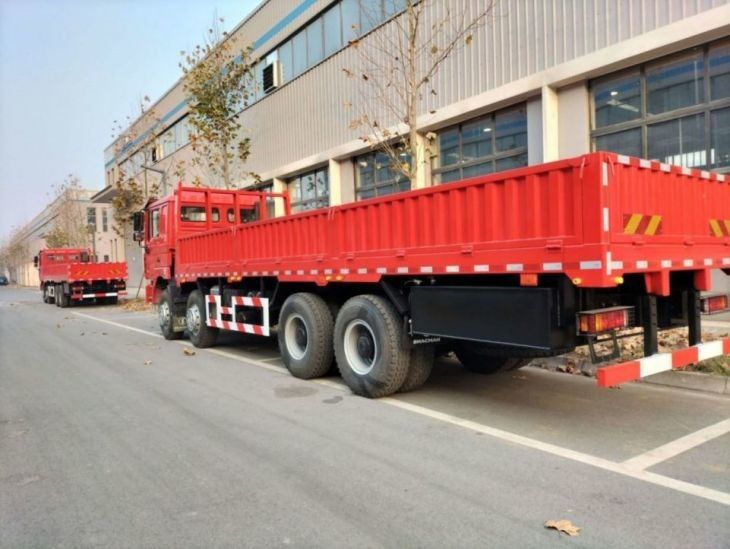 SHACMAN F3000 Rot Lkw 8×4 WEICHAI 380 PS EuroII 12 Rad Lkw