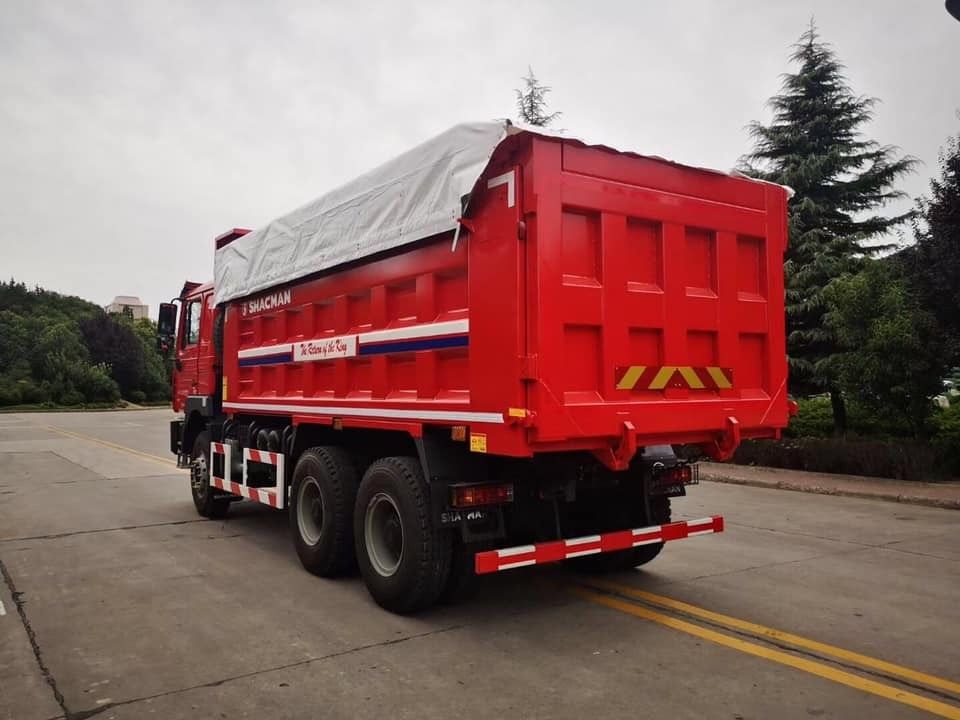 SHACMAN 12Rad Tipper Truck F3000 6x4 400PS Euro II Rot