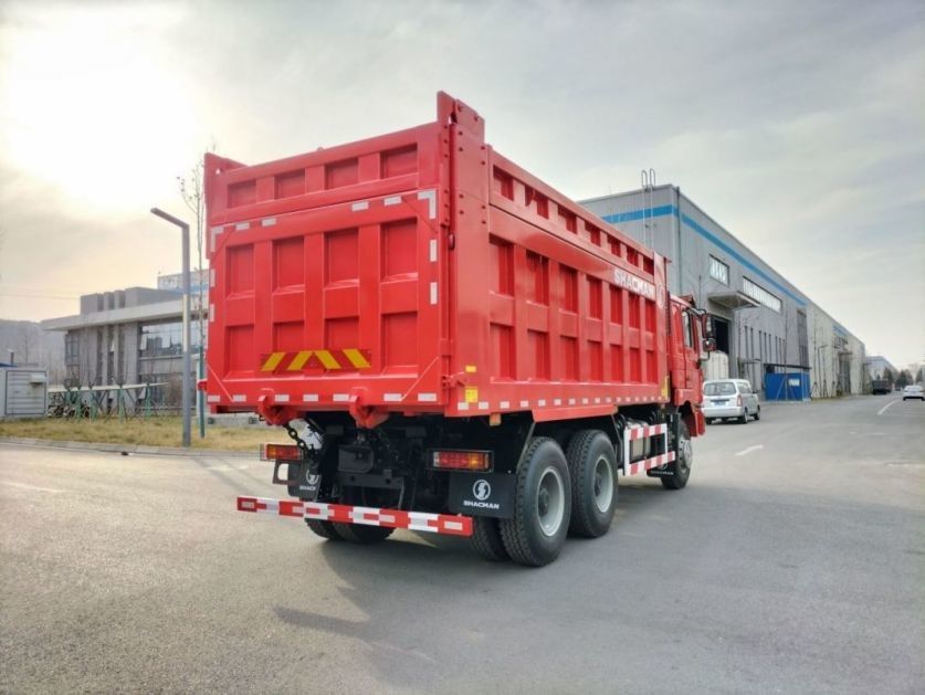 SHACMAN F3000 Kipper Dump Truck 6x4 WP10.380Hp EuroII Rot 10 Reifen mit 5175mm