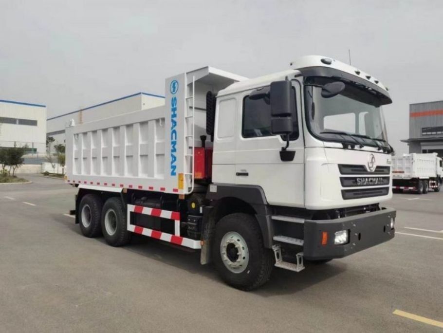 Neuer Schwerlastfahrzeug mit 10 Rädern SHACMAN F3000 6x4 340 PS Euro II Weiß