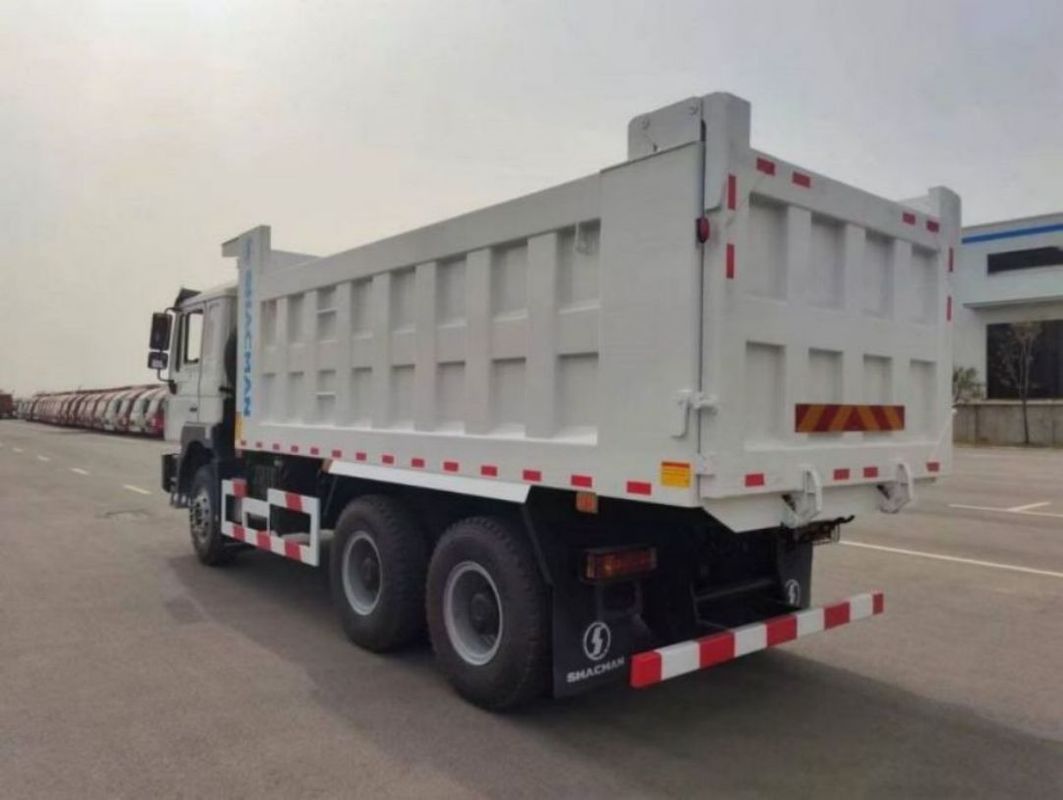 Neuer Schwerlastfahrzeug mit 10 Rädern SHACMAN F3000 6x4 340 PS Euro II Weiß