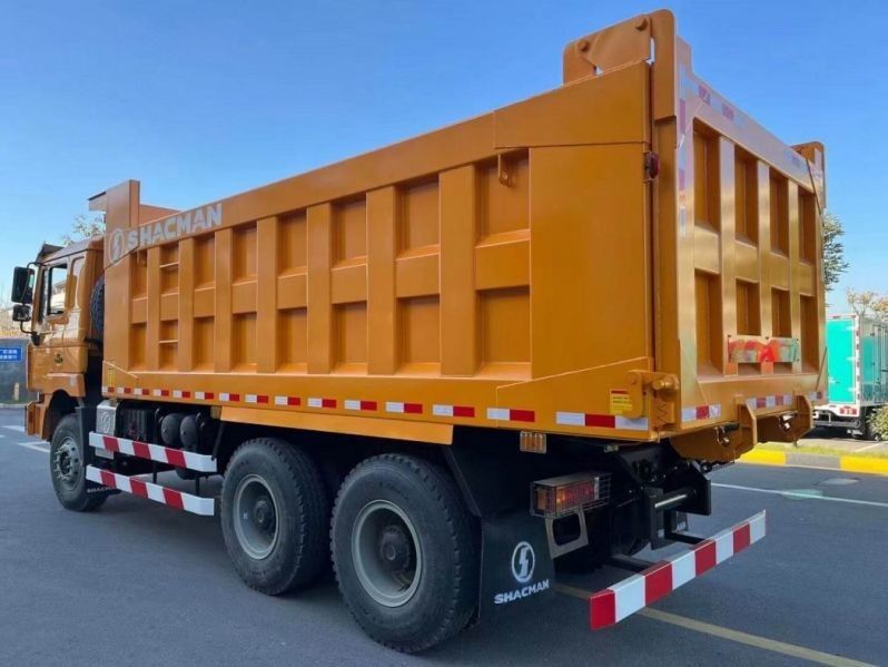 SHACMAN Export Tipper Dump Truck F3000 6x4 380 EuroII Gelb Luxusfahrung