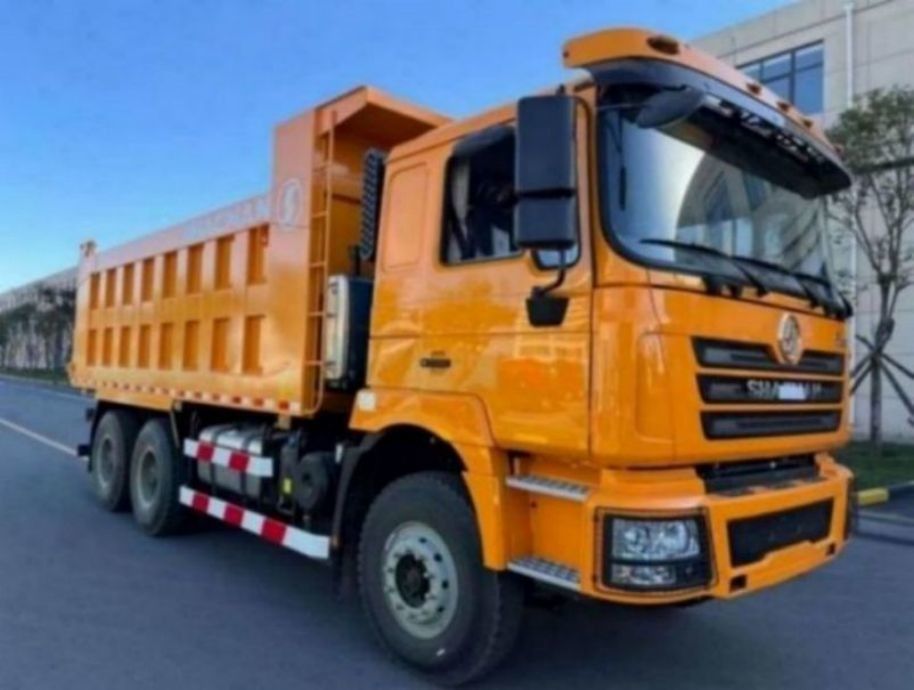 SHACMAN Export Tipper Dump Truck F3000 6x4 380 EuroII Gelb Luxusfahrung