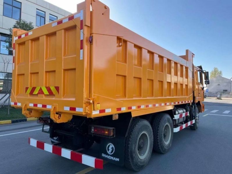 SHACMAN Export Tipper Dump Truck F3000 6x4 380 EuroII Gelb Luxusfahrung
