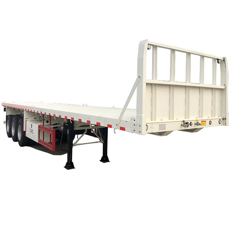 CMCC 3 Achsen 40 Tonnen 40 Fuß Ausdehnung Flatbed Anhänger zum Verkauf