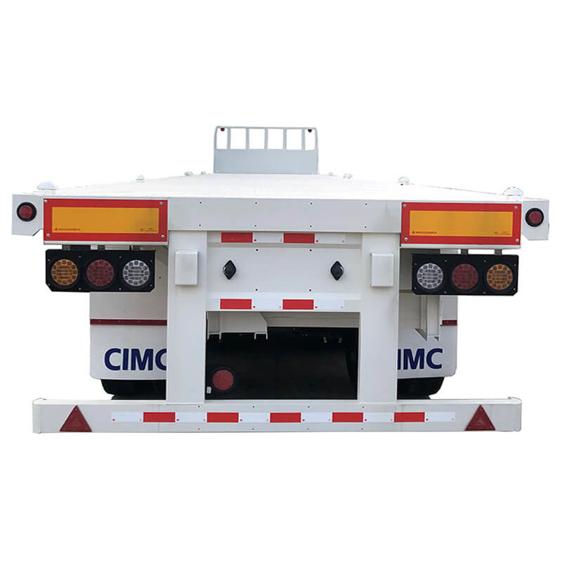 CMCC 3 Achsen 40 Tonnen 40 Fuß Ausdehnung Flatbed Anhänger zum Verkauf