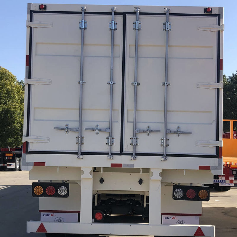 4 Achsen Hochzaun Semianhänger 60 Tonnen 13 Tonnen Semi-Transportanhänger Lkw Ce