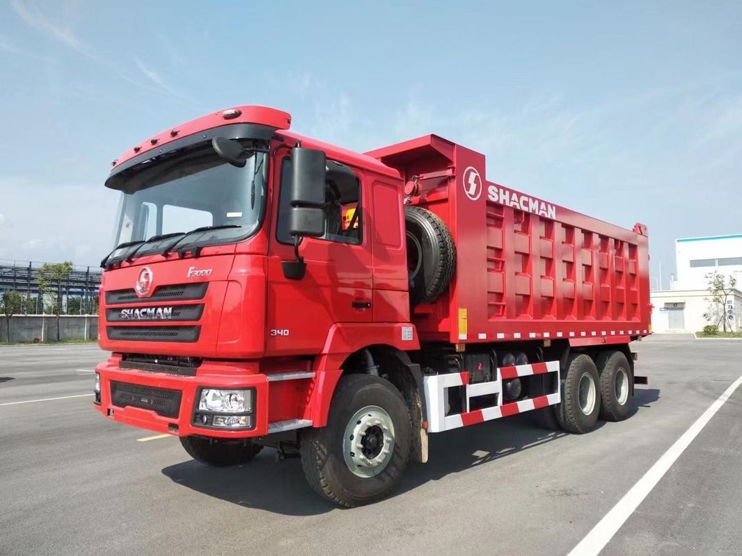 SHACMAN F3000 Dump Truck 6x4 380 PS Euro II für Schwerlast-WEICHAI Dieselmotor