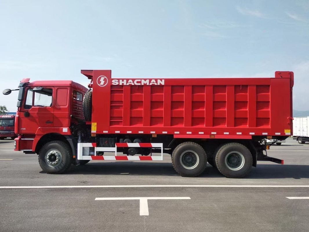 SHACMAN F3000 Dump Truck 6x4 380 PS Euro II für Schwerlast-WEICHAI Dieselmotor