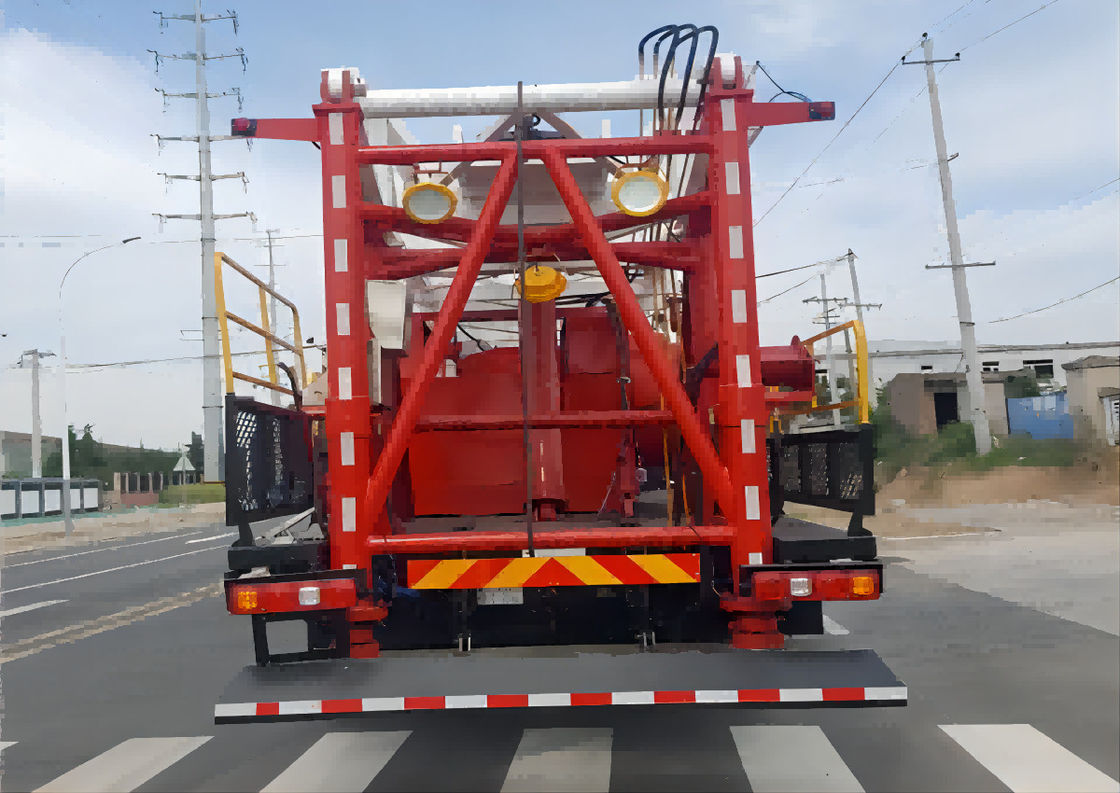 SHACMAN H3000 Ölbohrwagen 6x4 380PS EuroII Weiß 50Ton Ölplattform Bewegungsautos