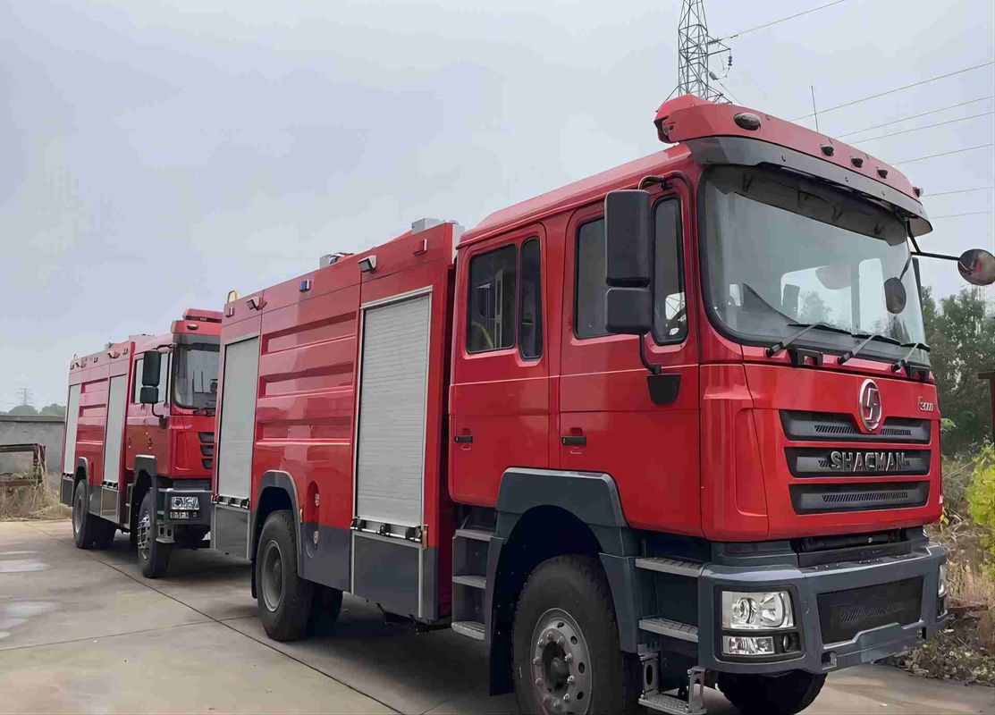Spezialfahrzeuge SHACMAN F3000 6x4 300PS 50T Brandschutzfahrzeug mit WEICHAI WP10.300E22 Motor und FAST RTD-11509C Getriebe