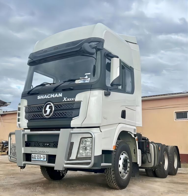 400L SHACMAN X3000 Lkw Traktorkopf 430PS EuroII Weiß 6x4 Traktorkopf