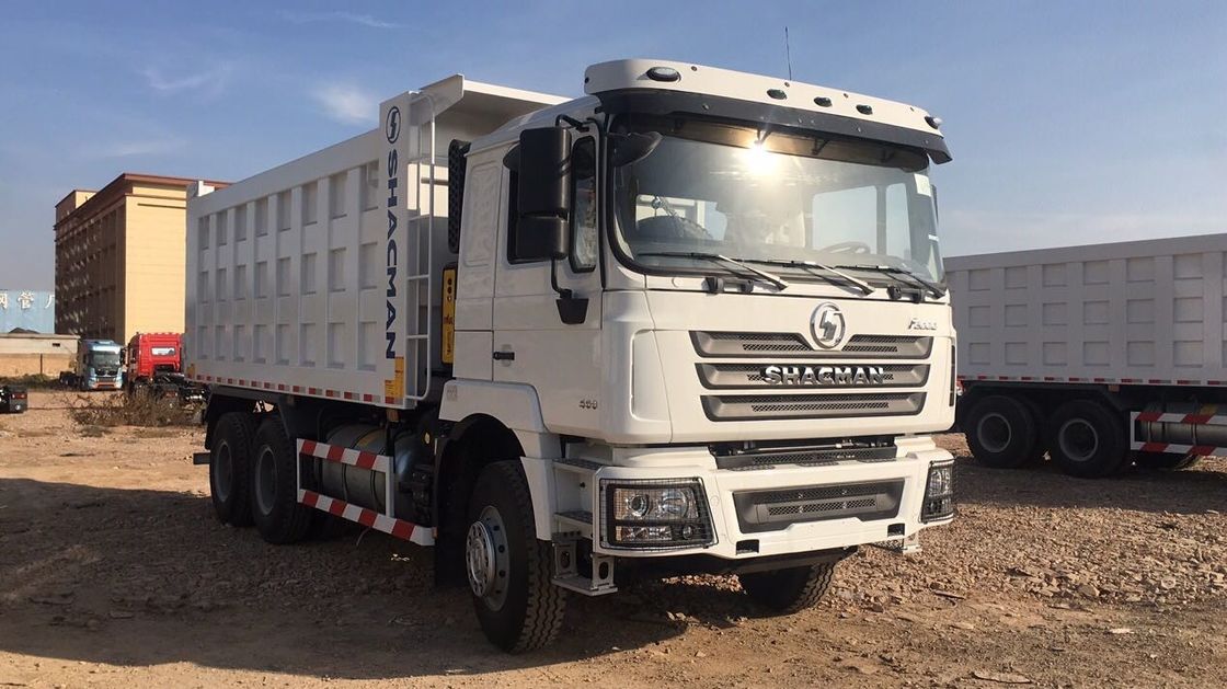 SHACMAN 3 Achsen Kipper Dump Truck H3000 6x4 400PS EuroII 50Ton Dump Truck mit drei Achsen