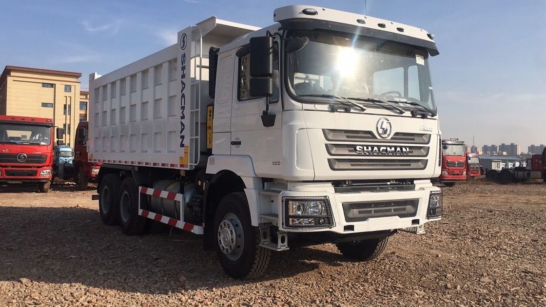 SHACMAN 3 Achsen Kipper Dump Truck H3000 6x4 400PS EuroII 50Ton Dump Truck mit drei Achsen