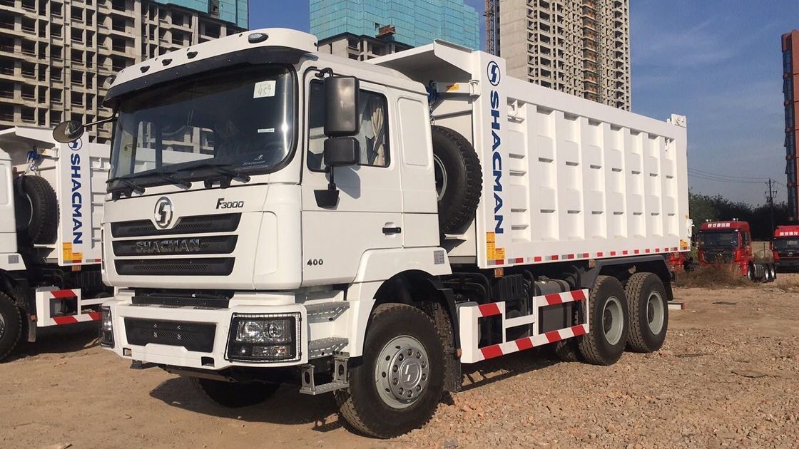 SHACMAN 3 Achsen Kipper Dump Truck H3000 6x4 400PS EuroII 50Ton Dump Truck mit drei Achsen
