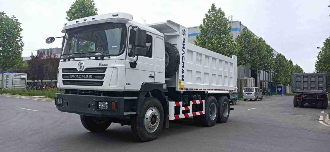 SHACMAN 3 Achsen schwerer Abstoßwagen F3000 6x4 430 PS EuroII 25 Tonnen Drei Achsen Abstoßwagen