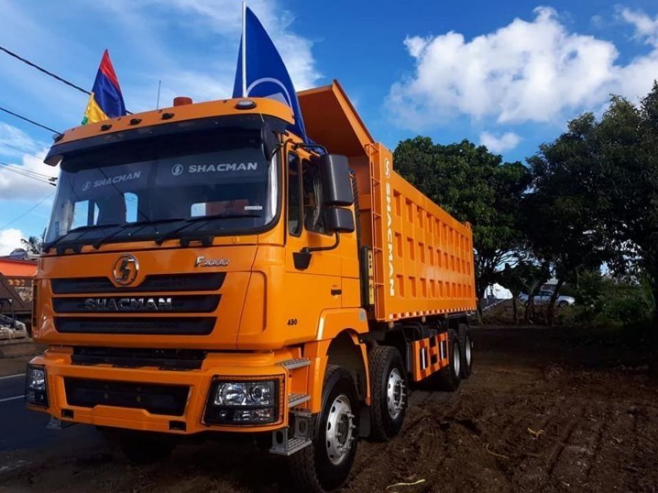 SHACMAN F3000 8x4 380 PS EuroV-Dump Truck mit Weichai-Motor
