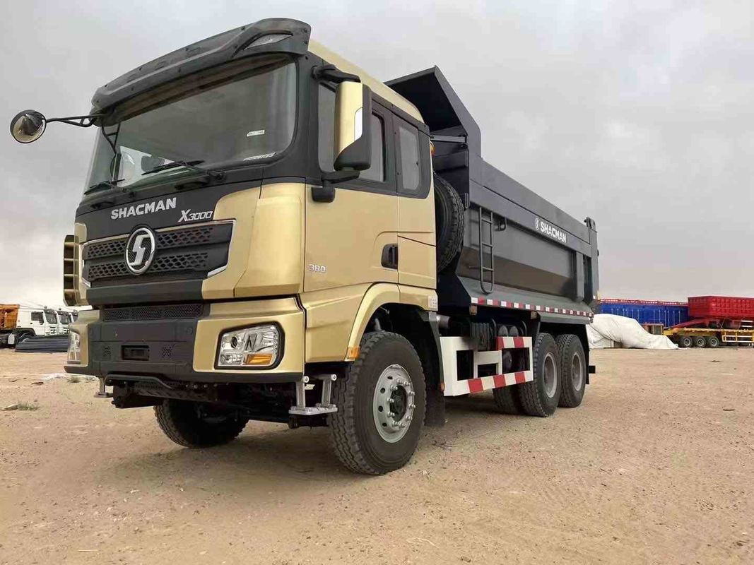 CUMMINS Dieselmotor SHACMAN Schwerer Müllwagen 25 Tonnen Nutzlast X3000 6x4 420 EuroIII