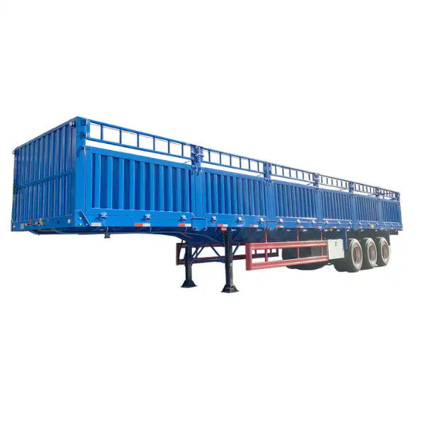 CIMC 3 Achsen 4 Achsen Zaun Fracht Semi-Anhänger 60 80 Tonnen mit Container Twist Lock