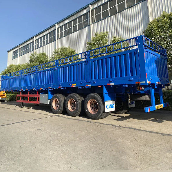 CIMC 3 Achsen 4 Achsen Zaun Fracht Semi-Anhänger 60 80 Tonnen mit Container Twist Lock