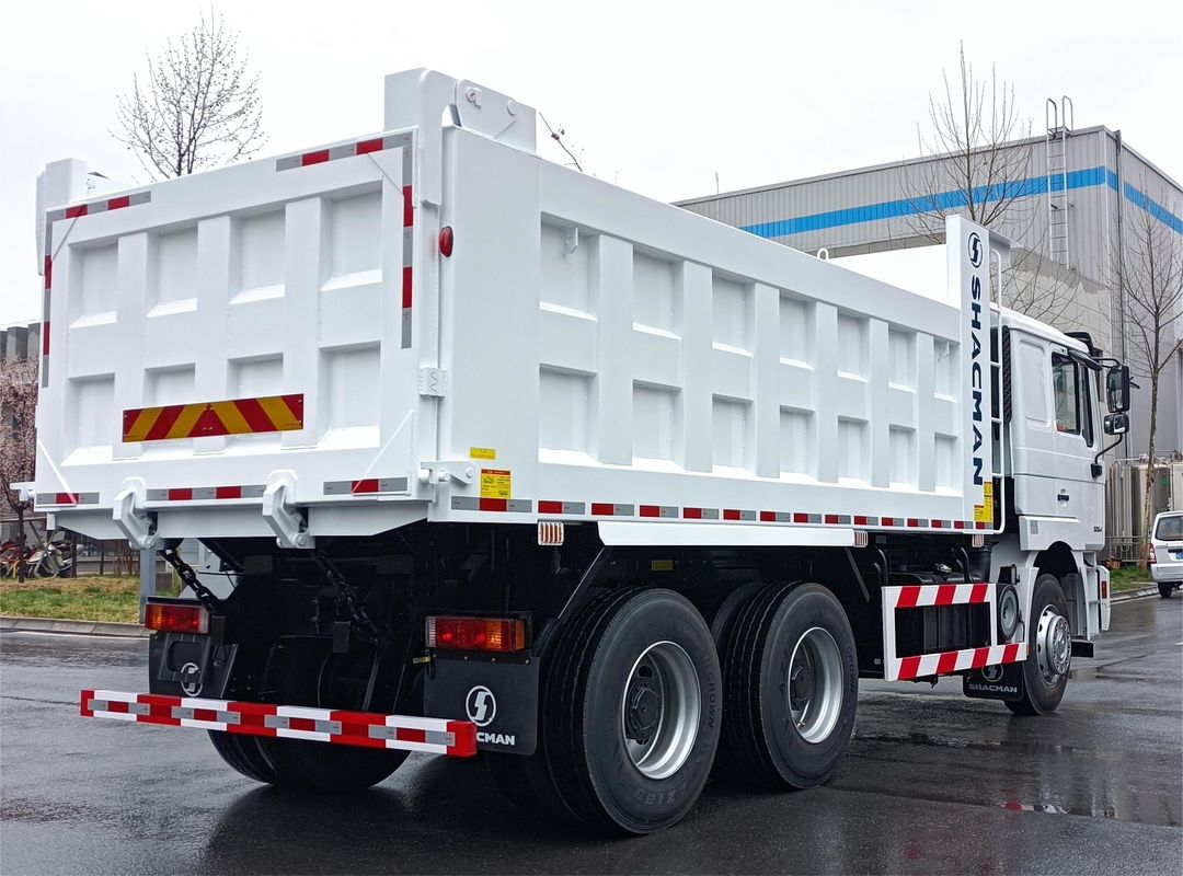 SHACMAN F2000 6x4 290 PS 30 Tonnen Tipper Dump Truck 12R22.5 Reifen SX3255JM384 Euro II ABS