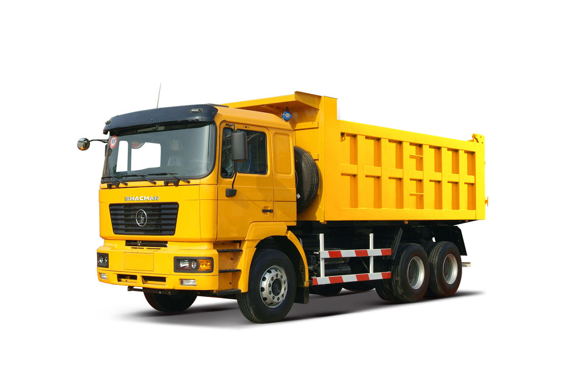 10 Räder Kipper Truck F2000 Linksgetrieben 6x4 Dump Truck SHACMAN Dieselmotor WP10.290E32