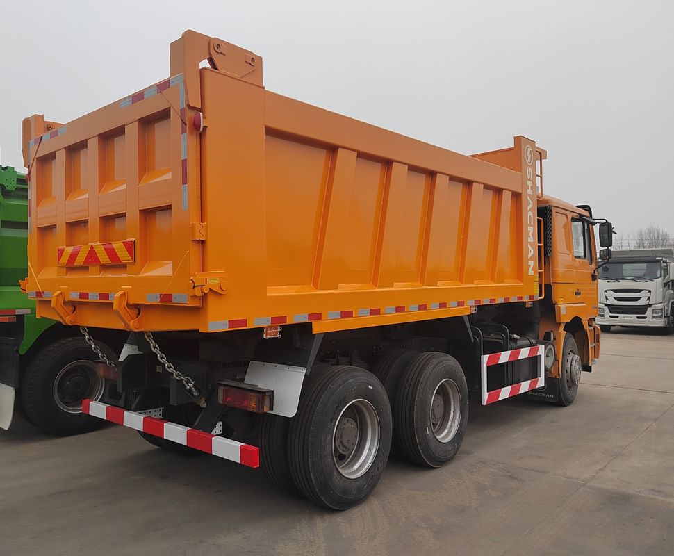 10 Räder Kipper Truck F2000 Linksgetrieben 6x4 Dump Truck SHACMAN Dieselmotor WP10.290E32