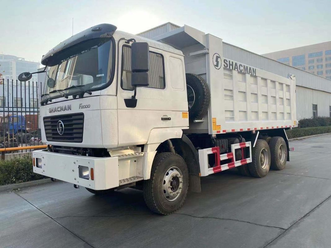 10 Räder Kipper Truck F2000 Linksgetrieben 6x4 Dump Truck SHACMAN Dieselmotor WP10.290E32