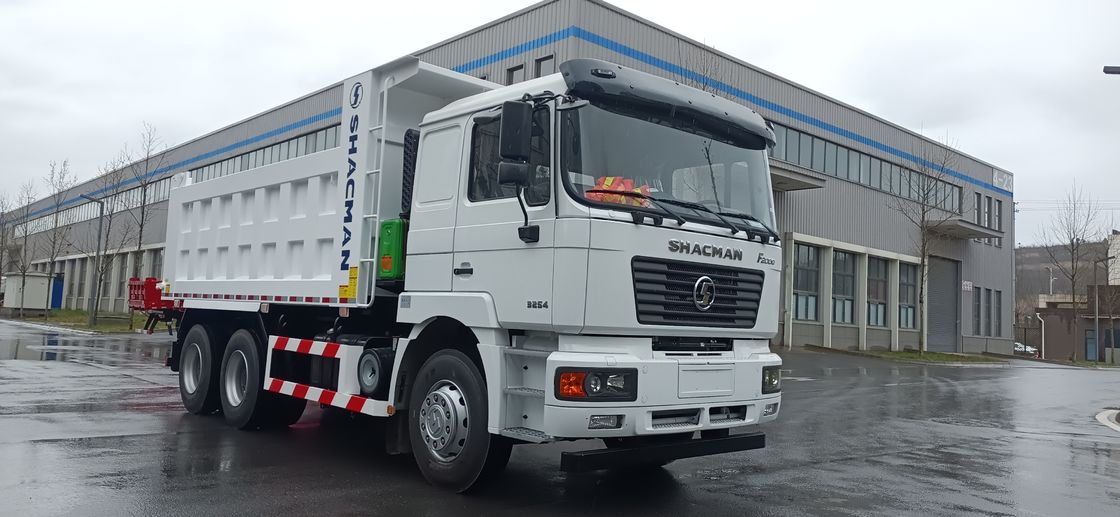 F2000 SHACMAN 290 PS WEICHAI Euro II Dieselmotor 6x4 Müllwagen 12R22.5 Reifen
