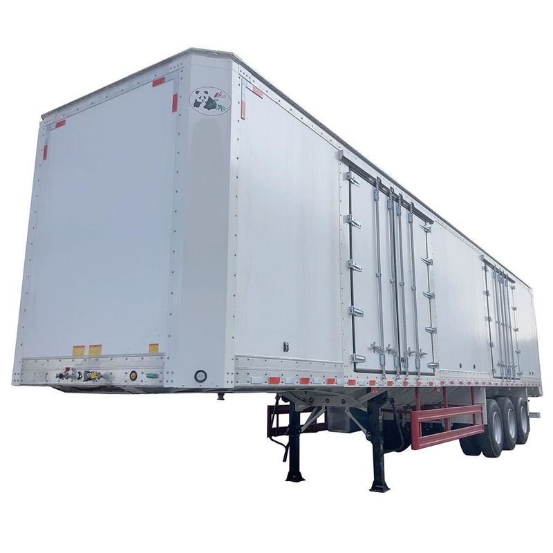 CIMC-Ven-Typ Semibox-Anhänger 3 Achse Trockenfuß-Ven-Container Semi-Anhänger