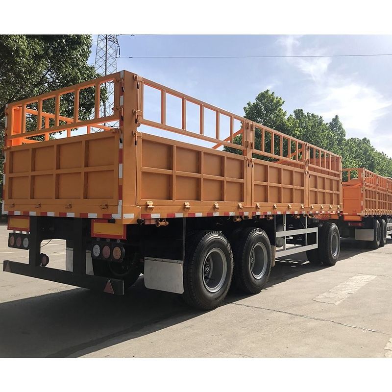 SHACMAN Zaun CIMC 3 Achsen Zaun Fracht Semi-Anhänger 60 Tonnen mit Container Twist Lock
