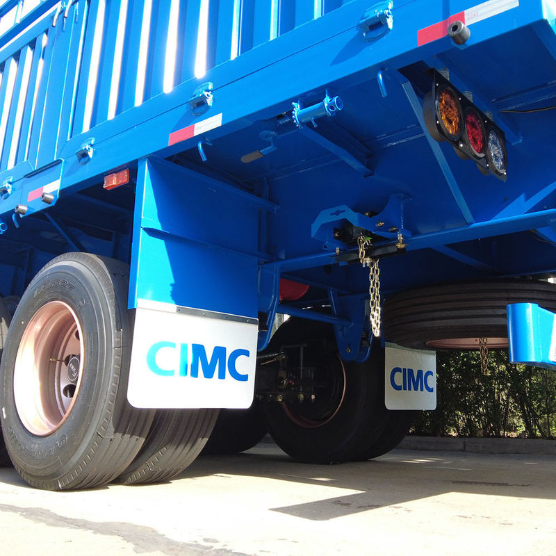 CIMC 3 Achsen Lastwagen Zaun Fracht 60 Tonnen Semi-Anhänger mit Container Twist Lock