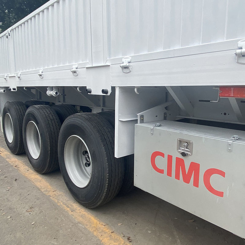 CIMC 3 / 4 Achsen Zaun Semi-Anhänger 60 70 Tonnen eingezäunte Lkw SHACMAN