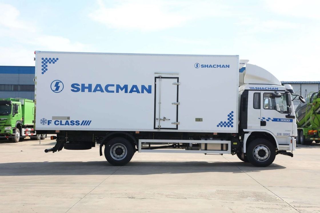 SHACMAN L3000 Lieferwagen Lastwagen 4x2 340 PS Lastwagen 290 PS Euro II Weiß 6 Räder Lastwagen