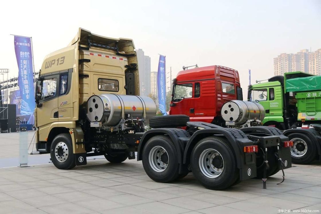 LNG 480 PS SHACMAN X3000 6x4 Traktor Lkw EuroV Weiß Lkw Traktorkopf