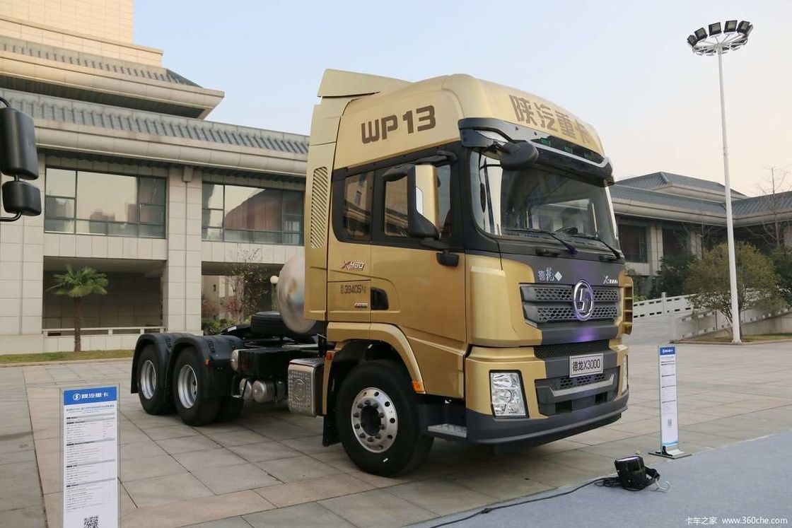 LNG 480 PS SHACMAN X3000 6x4 Traktor Lkw EuroV Weiß Lkw Traktorkopf
