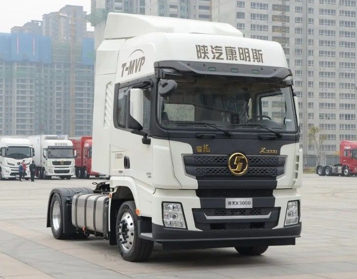 SHACMAN Traktor Lkw 6 Räder X3000 4x2 Linksfahrer Doppelschläfer Starker Traktorkopf für Algerien
